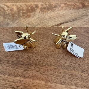 Umbra Zoola Gold Elephant Ring Holder Set